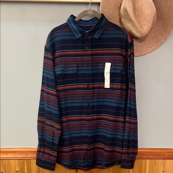 Men’s Striped Flannel NWT! - Picture 1 of 11